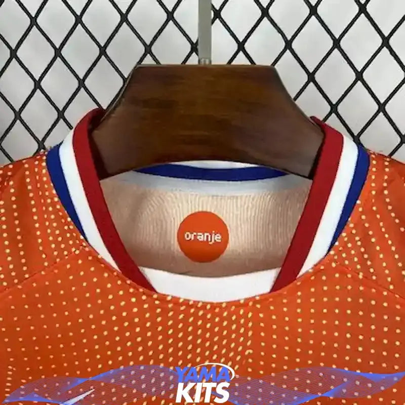 Maillot Pays-Bas Domicile "orange" 2025/2026 YamaKits Foot