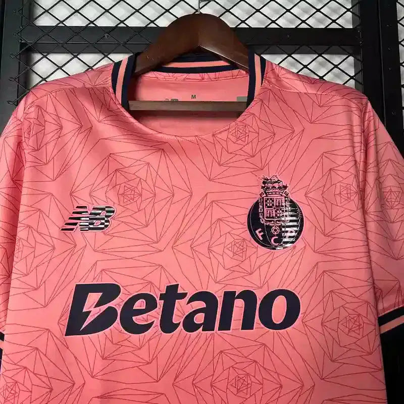 Maillot Porto extérieur "Rose" 2025/2026 YamaKits Foot
