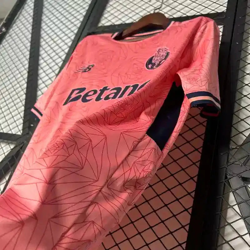 Maillot Porto extérieur "Rose" 2025/2026 YamaKits Foot