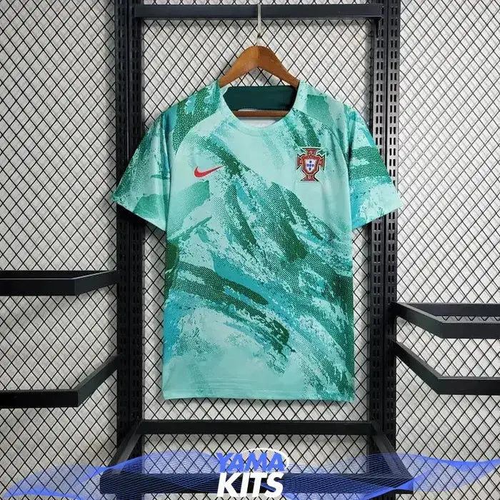 Maillot Portugal Entraînement « Vert » 2023/2024 YamaKits Foot