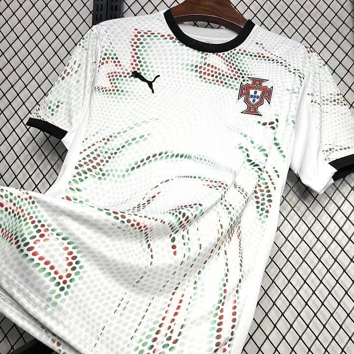 Maillot Portugal extérieur "Blanc" 2025/2026 YamaKits Foot