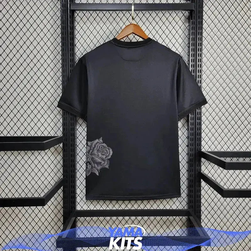 Maillot Real Madrid concept « Fleur » noir 2023/2024 YamaKits Foot