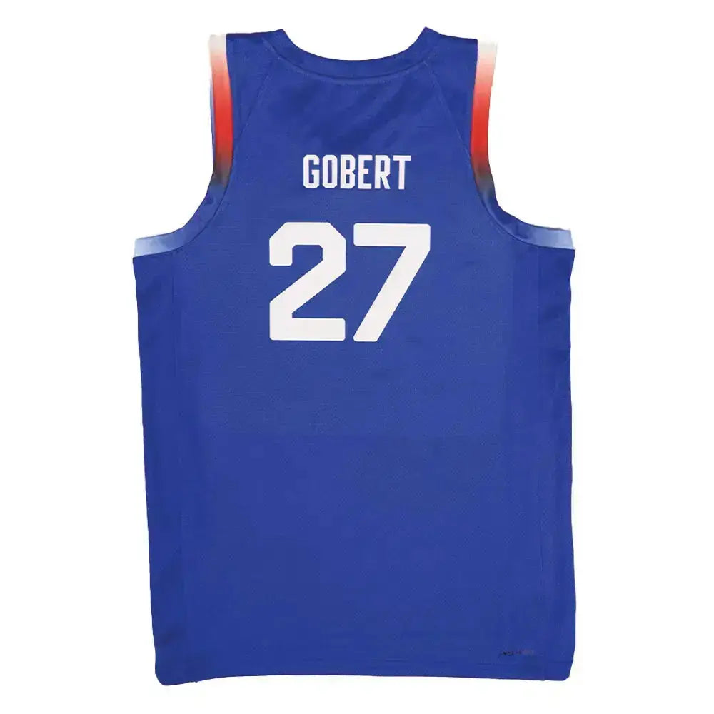 Maillot Rudy Gobert Team France Jordan Limited Road YamaBasketball