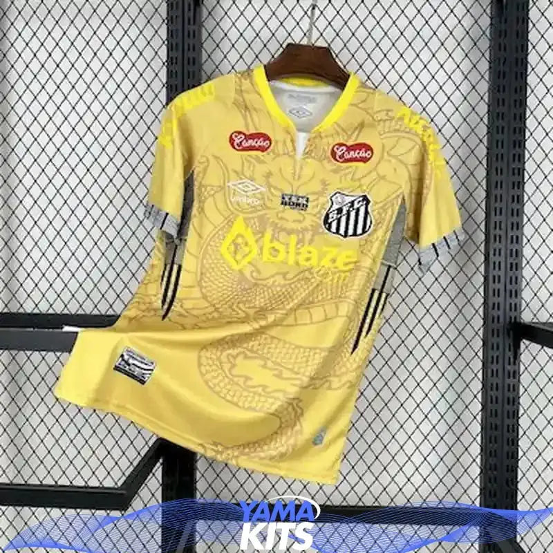 Maillot Santos FC Concept "Jaune" 2025/2026 YamaKits Foot
