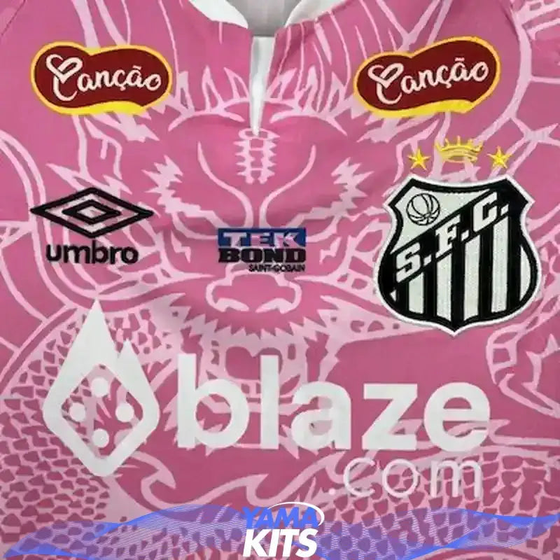 Maillot Santos FC concept "Rose" 2025/2026 YamaKits Foot