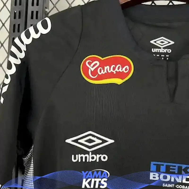 Maillot Santos FC concept "noir" 2025/2026 YamaKits Foot