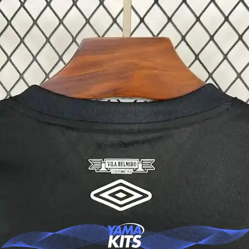 Maillot Santos FC concept "noir" 2025/2026 YamaKits Foot