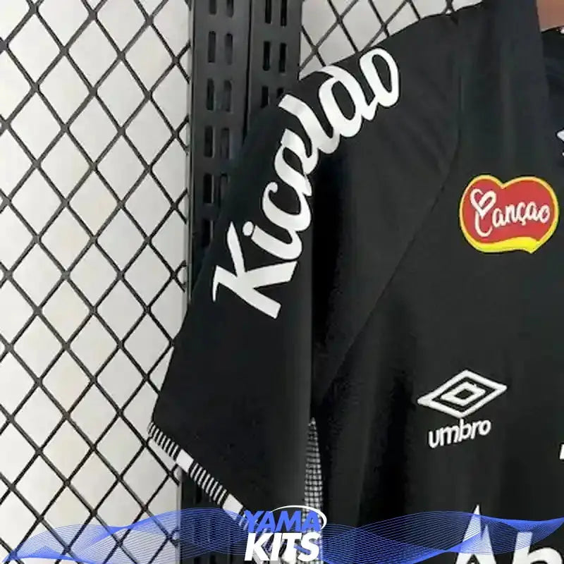 Maillot Santos FC concept "noir" 2025/2026 YamaKits Foot