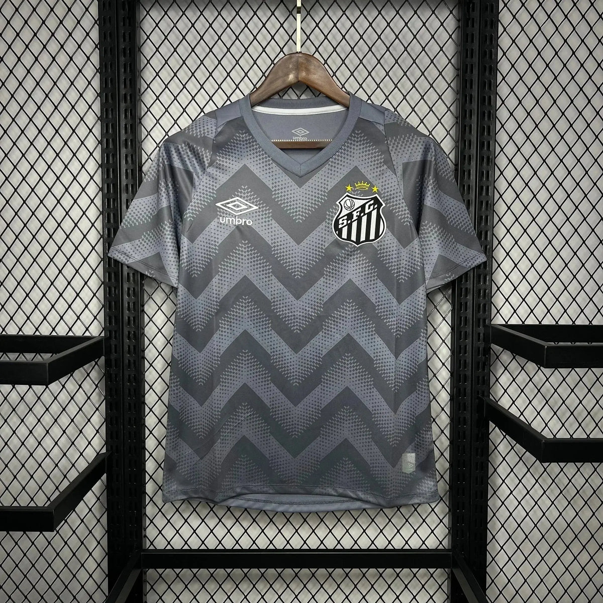 Maillot Santos FC entainement "Gris" 2024/2025 YamaKits Foot