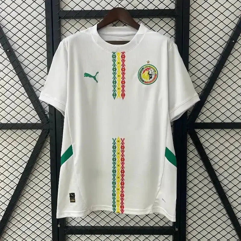 Maillot Sénégal domicile "blanc" 2025/2026 YamaKits Foot