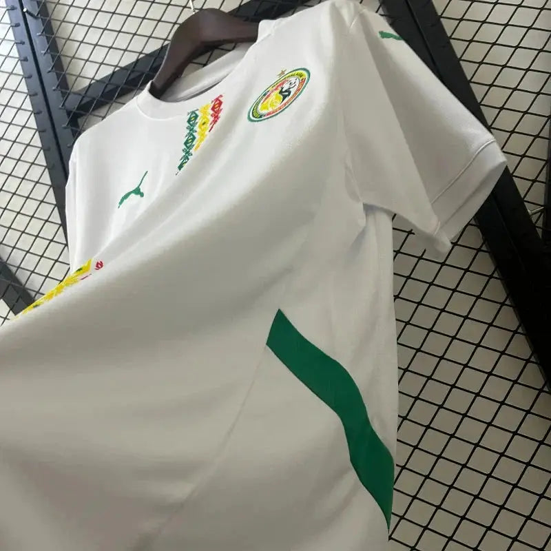 Maillot Sénégal domicile "blanc" 2025/2026 YamaKits Foot