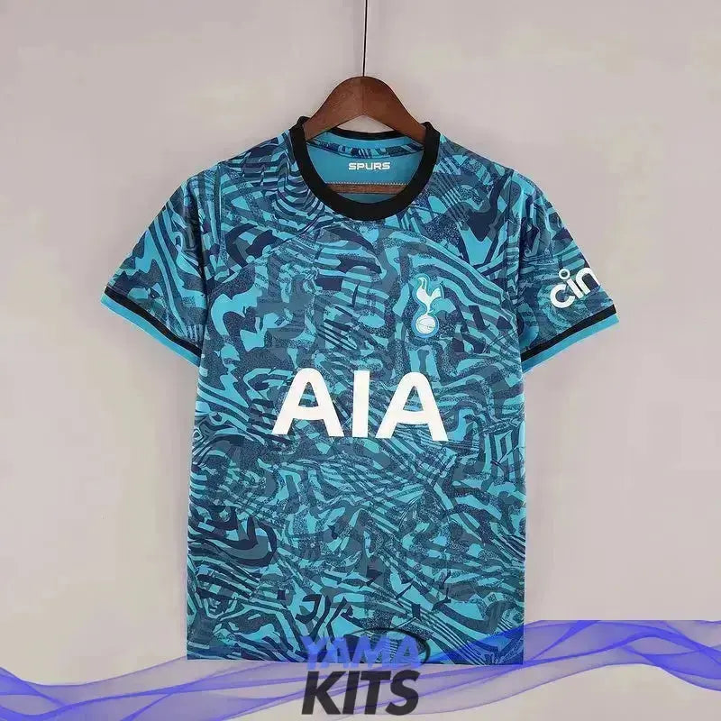 Maillot Tottenham THIRD Away "bleu" 2022/2023 YamaKits Foot
