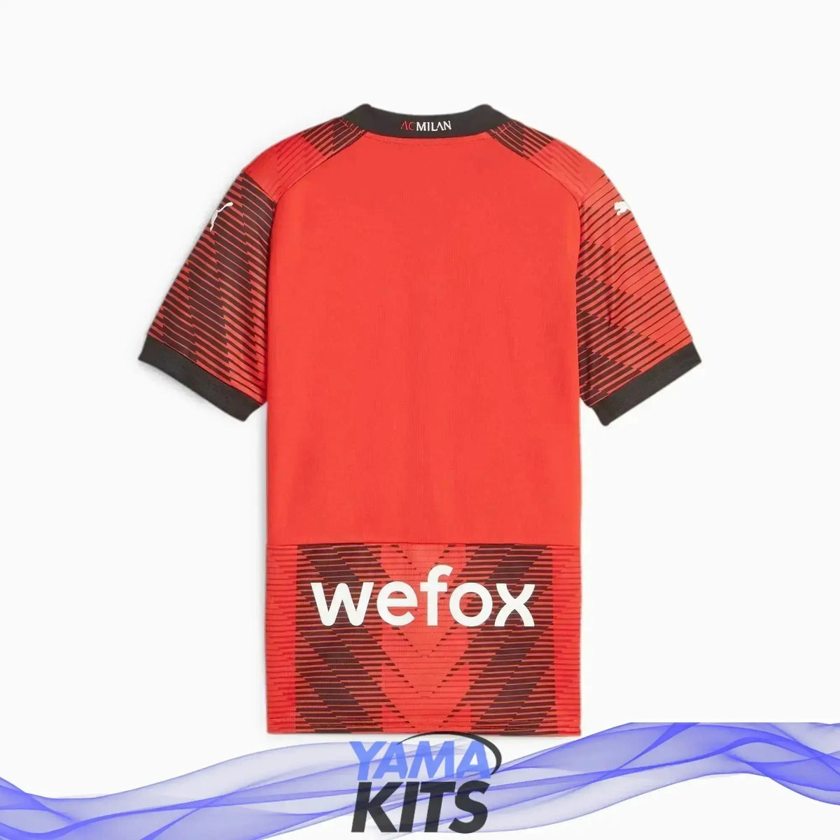Maillot de l’AC Milan extérieur « rouge » 2023/2024 YamaKits Foot