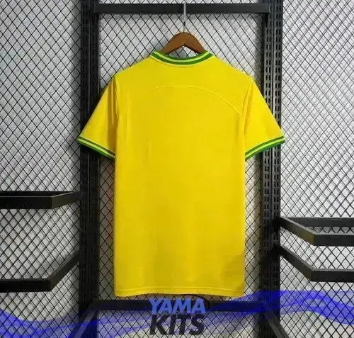 Maillot du Brésil/Brazil concept « Jaune » 2022/2023 YamaKits Foot