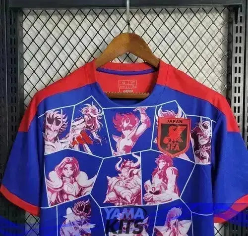 Maillot du Japon Anime Saints Blue 2023/2024 YamaKits Foot