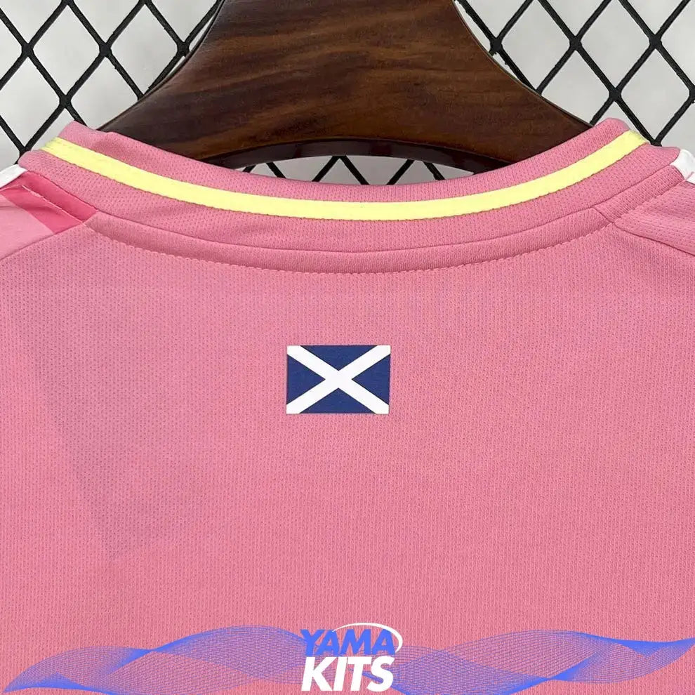 Maillot écosse extérieur « rose » 2024/2025 YamaKits Foot