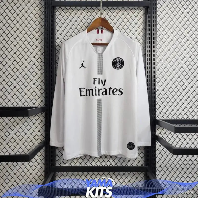 PSG White Long Sleeve 2018/19 Classic Shirtss