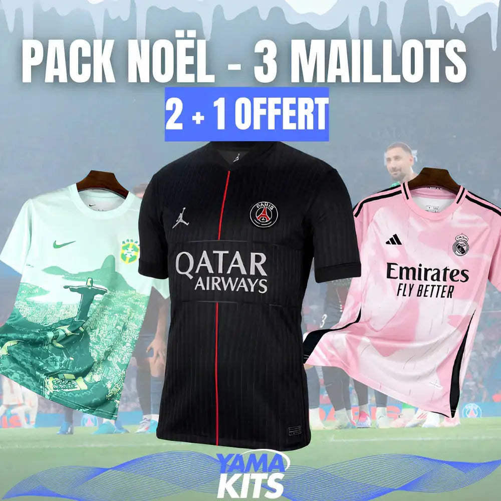 Pack Noël (3 maillots) Yamakits