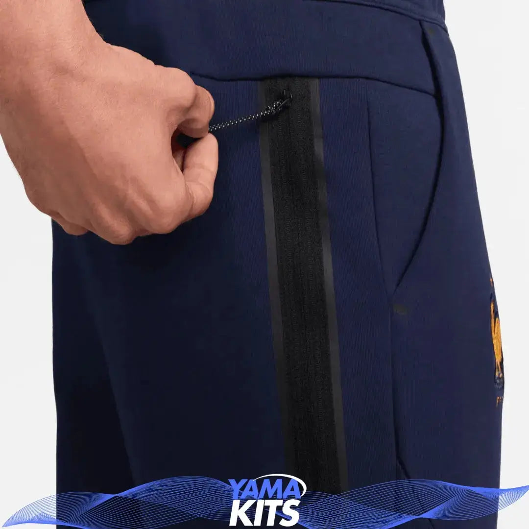Pantalon France tech nike "Bleu" fleece 2024/2025 nike tech