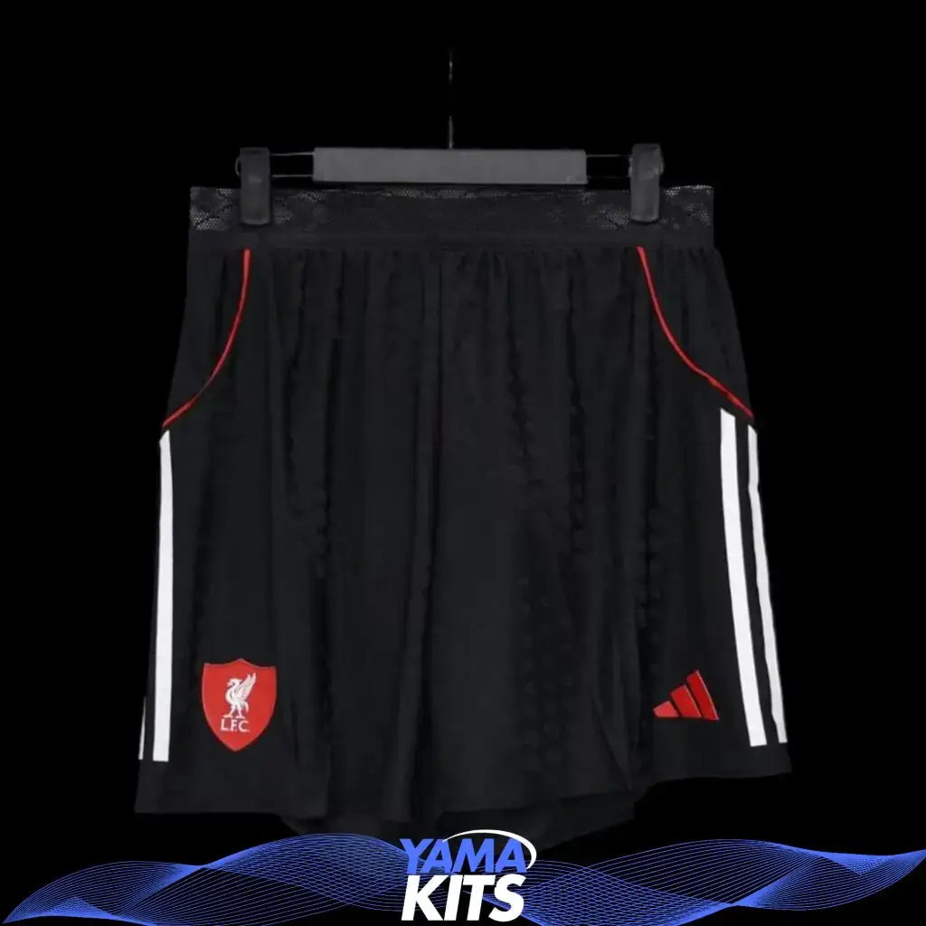 Short Liverpool extérieur 2025-2026 Yamakits Short foot