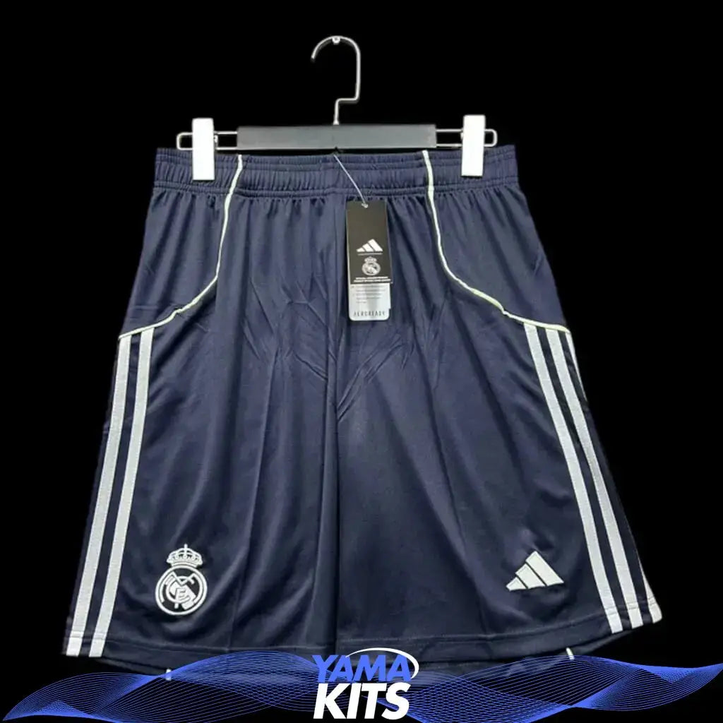 Short Real Madrid extérieur 2025-2026 Yamakits Short foot