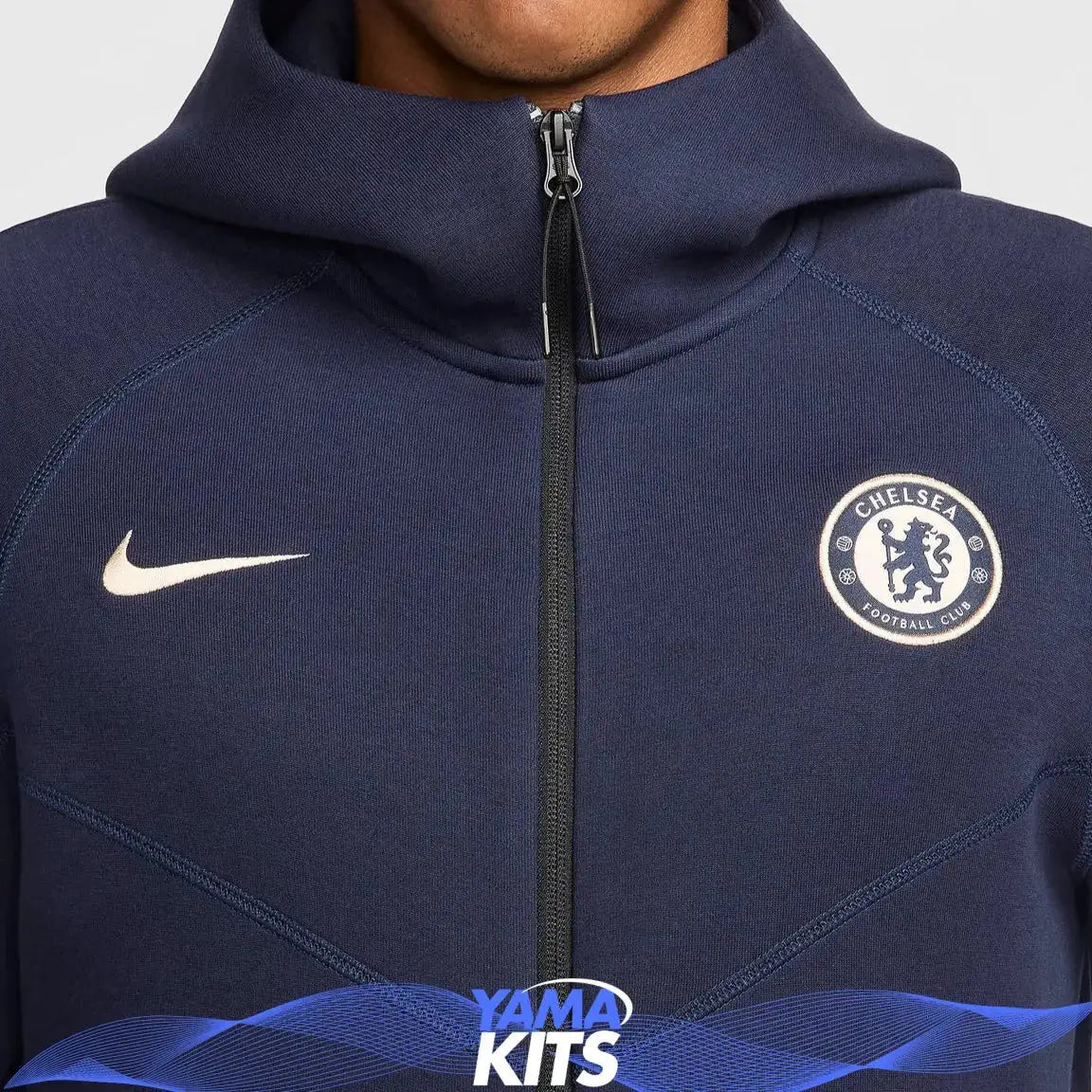 Veste Chelsea nike tech "Bleu" fleece 2024/2025 nike tech