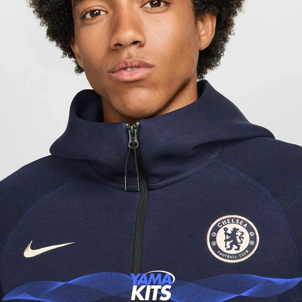 Veste Chelsea nike tech "Bleu" fleece 2024/2025 nike tech