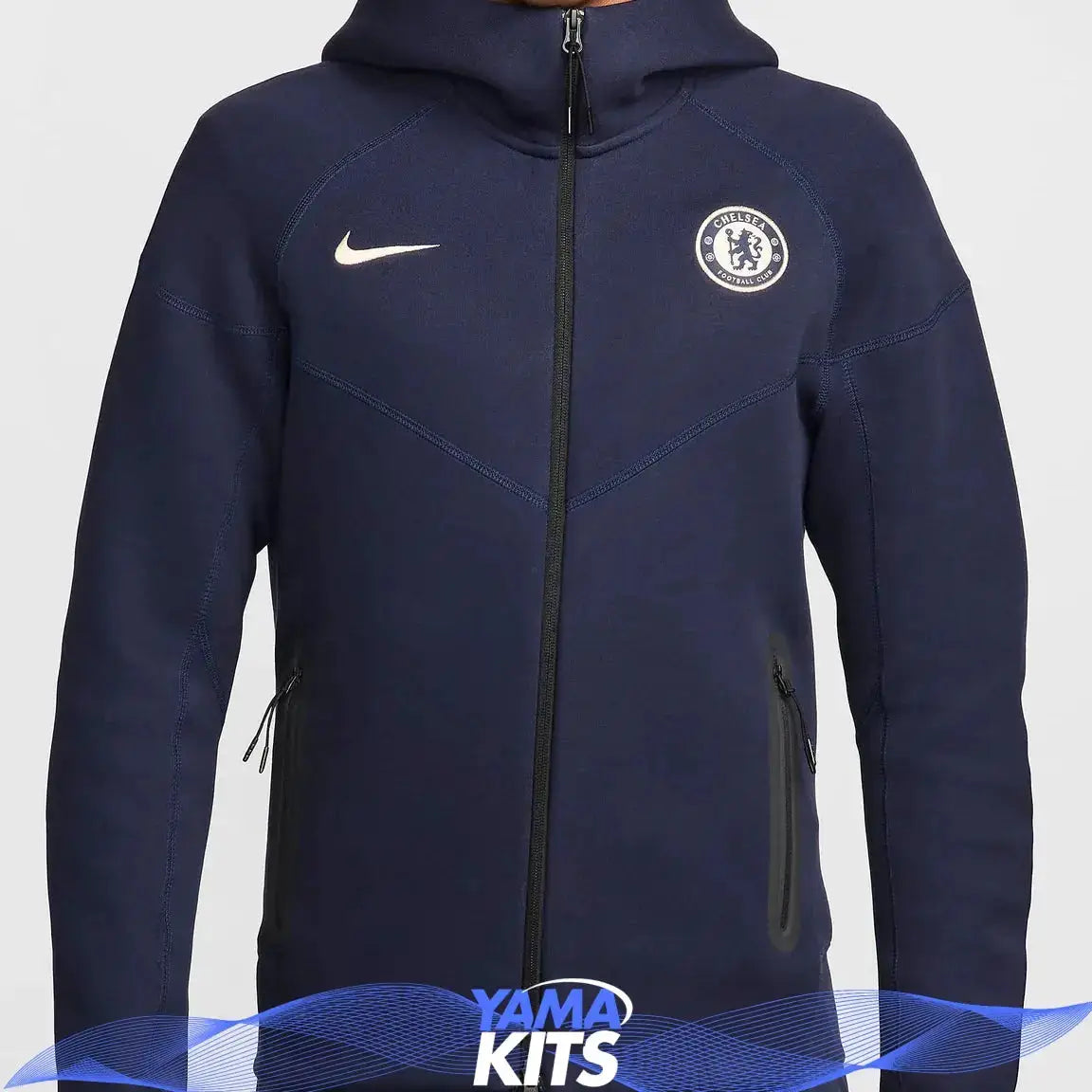 Veste Chelsea nike tech "Bleu" fleece 2024/2025 nike tech