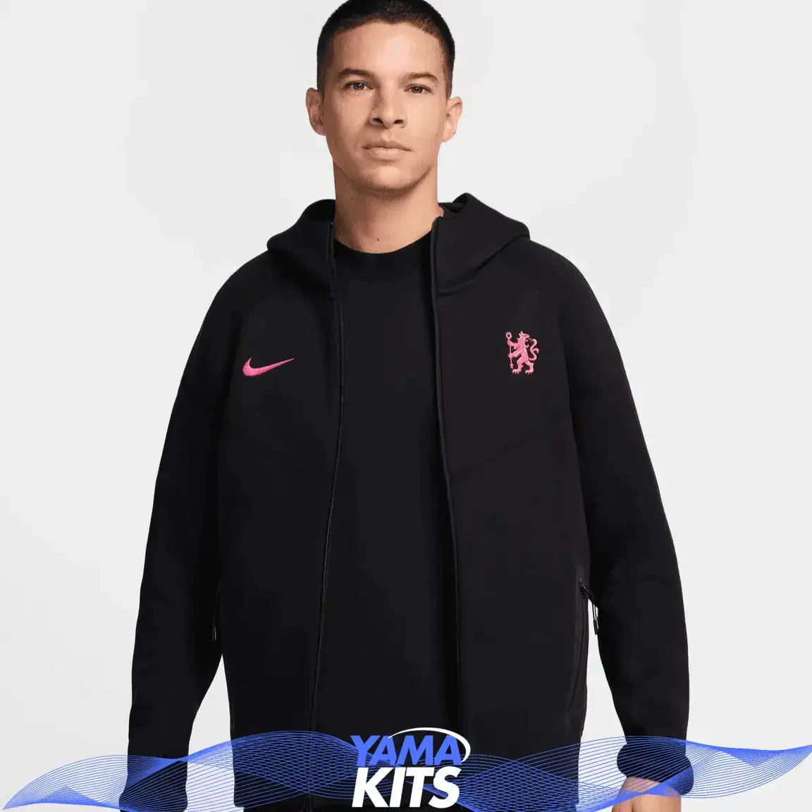 Veste Chelsea tech nike "Noir" fleece 2024/2025 nike tech