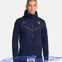 Veste France nike tech "Bleu" fleece 2024/2025