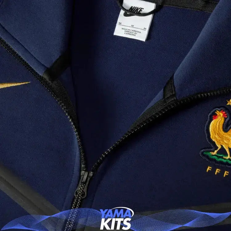 Veste France nike tech "Bleu" fleece 2024/2025 nike tech