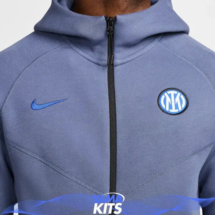 Veste Inter milan nike tech "Bleu" fleece 2024/2025 nike tech