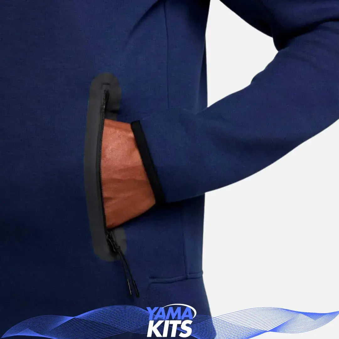 Veste Paris SG nike tech "Bleu" fleece 2024/2025 nike tech